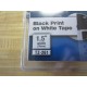 Brother TZ-261 1.5 Inch Black Print On White Tape P-touch TZ261