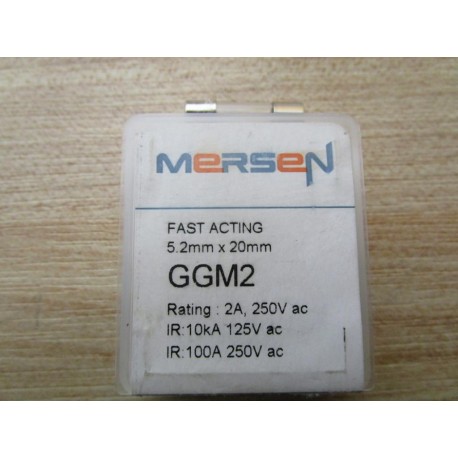 Mersen GGM2 Fuse 2A (Pack of 5)