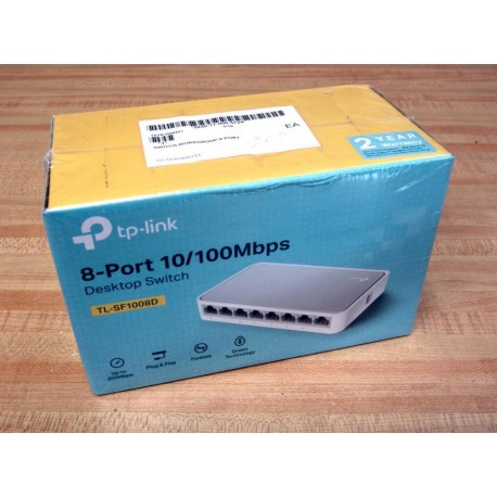 TP-Link 1730502131 8-Port 10100Mbps Desktop Switch TL-SF1008D