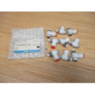 SMC AS2201F-01-07S Speed Control Elbow AS2201F0107S (Pack of 9)