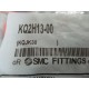 SMC KQ2H13-00 One-Touch Straight Union 12" (Pack of 10)