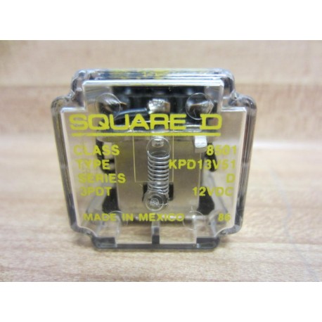 Square D 8501-KPD13V51 Relay 8501KPD13V51 Series D - New No Box