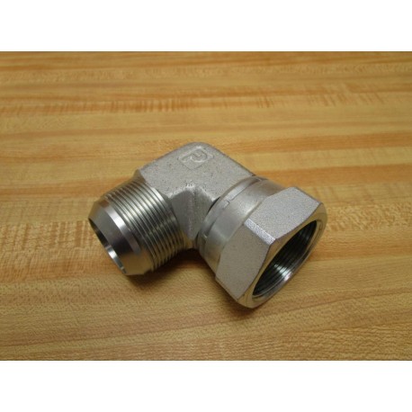 Parker 24 C6X-S 90° Swivel Nut Elbow 24C6XS - New No Box