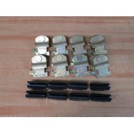 Hydra-Zorb 101050 Tube Clamp WCushions 8 Pair - New No Box