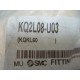 SMC KQ2L08-U03 On-Touch Elbow Fitting KQ2L08U03 (Pack of 10)