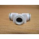 SMC KQ2T10-00A 10mm One-Touch Tee Fitting KQ2T1000A (Pack of 5)