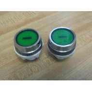 Clippard PL-P2F-G Push Button PLP2FG (Pack of 2) - Used