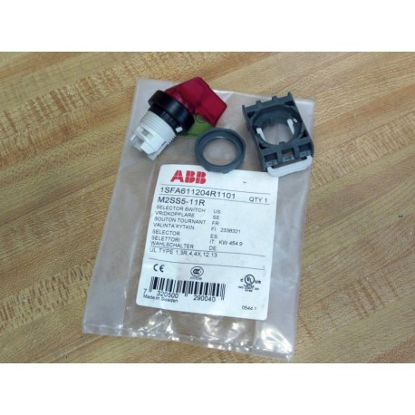 ABB M2SS5-11R Illuminated Selector Switch 1SFA611204R1101