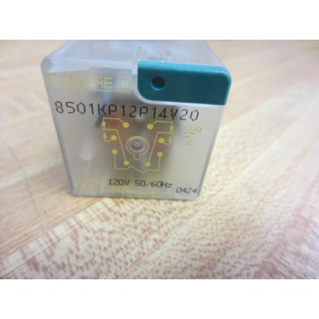 Square D 8501 KP12P14V20 Relay - New No Box