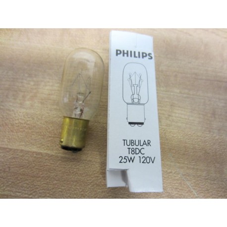 Philips T8DC Bulb Tubular 25W 120V