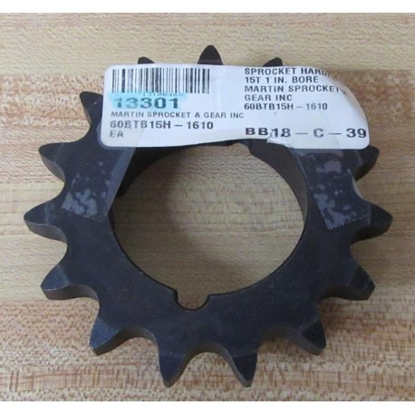 Martin 60BTB15H-1610 Sprocket 60BTB15H1610 - New No Box