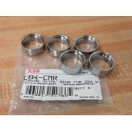 ABB CBK-CMR Chrome Metal Ring 1SFA616920R8021 (Pack of 5)