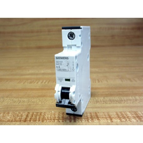 Siemens 5SY6104-7 Miniature Circuit Breaker 5SY61047 - New No Box