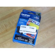 Brother LC65HY-BK Black Ink Cartridge LC65HYBK