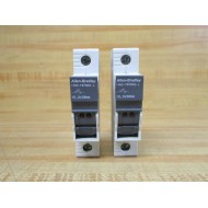 Allen Bradley 1492-FB1M30-L Fuse Holder 1492FB1M30L Chipped (Pack of 2) - Used