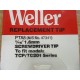Weller PTA8 Cooper Tools Screwdriver Tip 47341 (Pack of 2)