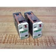 Schneider Electric RPM12B7 Relay 24V (Pack of 2) - New No Box