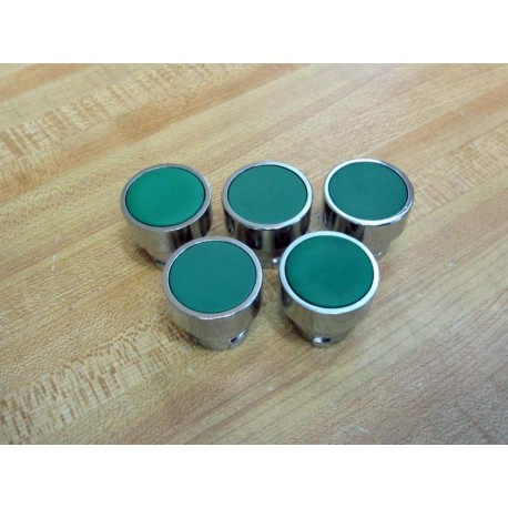 Telemecanique ZB2-BA3 Green Flush Head Operator Button ZB2BA3 061201 (Pack of 5) - New No Box