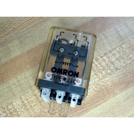 Omron MJ3C Relay 24VDC - Used