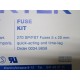Schurter 0034.9858 Fuse Kit SPFST 231 Fuses