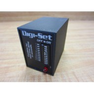 SSAC TDB120AL Time Delay Relay Digi-Set 120VAC 1-1023 SEC 10A - Used