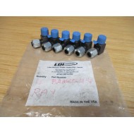 LDI BA2000-6-6 Self Flare Tube Elbow BA200066 (Pack of 6)