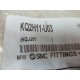 SMC KQ2H11-U03 Straight Union KQ2H11U03 (Pack of 3)