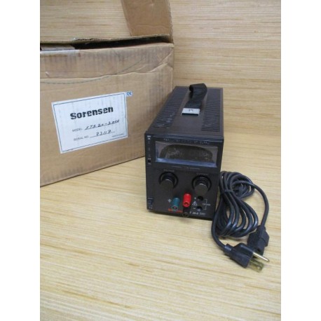 Sorensen XTS20-3 M5A XTS 20-3 M5A Regulatred DC Power Supply Chipped Guards