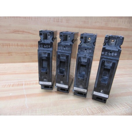 General Electric TE111020 Circuit Breaker 20 Amp GE (Pack of 4) - Used