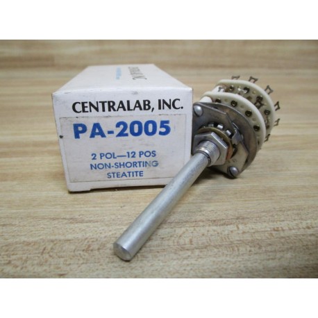 Centralab PA2005 Rotary Switch 2-Pole 12-Position