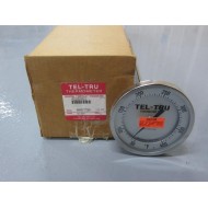 Tel-Tru AA575R 5" S.S. Adjustable Thermometer 50-400°F 24" L