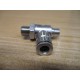 Camozzi GSCU-04-02 Flow Control Valve GSCU0402 SS (Pack of 3) - New No Box