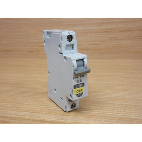 Allen Bradley 1492-CB1 G160 16A Circuit Breaker 1492CB1G160 - Used