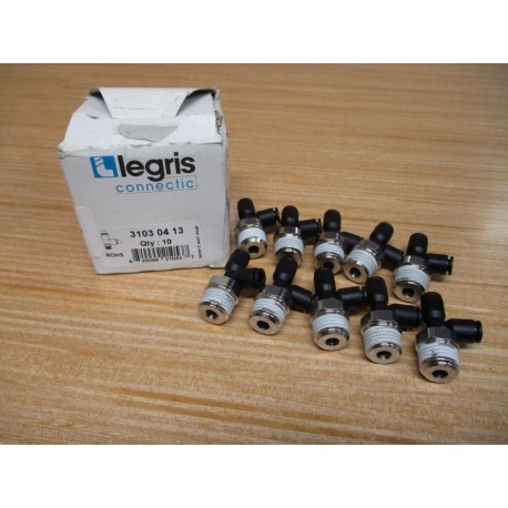 Legris 3103 04 13 Male Run Tee 31030413 (Pack of 10)