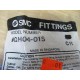 SMC KQH04-01S Straight Union KQH0401S (Pack of 15)