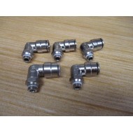 Camozzi P6520-06-02 Male Swivel 90° Elbow P65200602 (Pack of 5) - New No Box