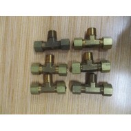 Midland Metal 18299 Male Branch Tee (Pack of 6) - New No Box