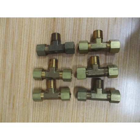 Midland Metal 18299 Male Branch Tee (Pack of 6) - New No Box