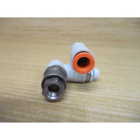 SMC ASP430F-N02-09S Flow Control W Pilot Check Valve - New No Box