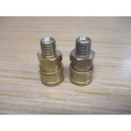 Breco 2STM2-B Quick Connect Coupling 2STM2B (Pack of 2) - New No Box