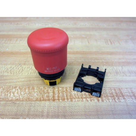 Eaton Cutler-Hammer M22-PVT Emergency Stop M22PVT - New No Box