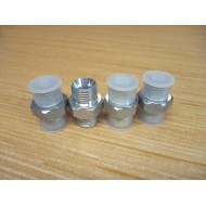 Brennan Industries 9000-08-08 Hex Nipple 90000808 (Pack of 4) - New No Box