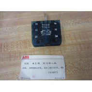 ABB SK 418 038-A Auxiliary Interlock SK418038A - New No Box