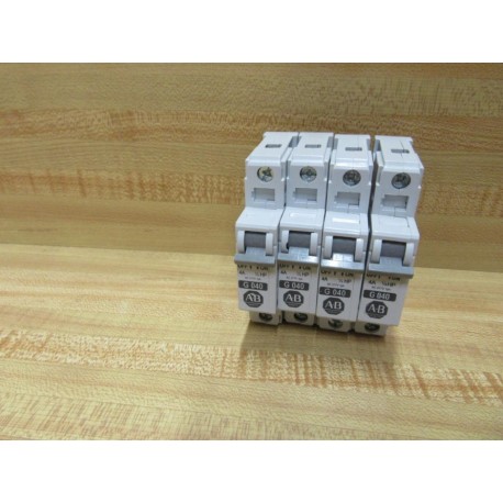 Allen Bradley 1492-CB1G040 Circuit Breaker 1492CB1G040 13HP (Pack of 4) - New No Box