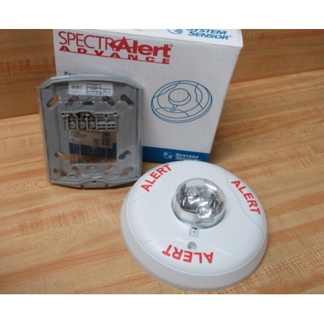 HoneywellSystem Sensor SCW-CLR-ALERT Spectra Alert Advance Strobe SCWCLRALERT