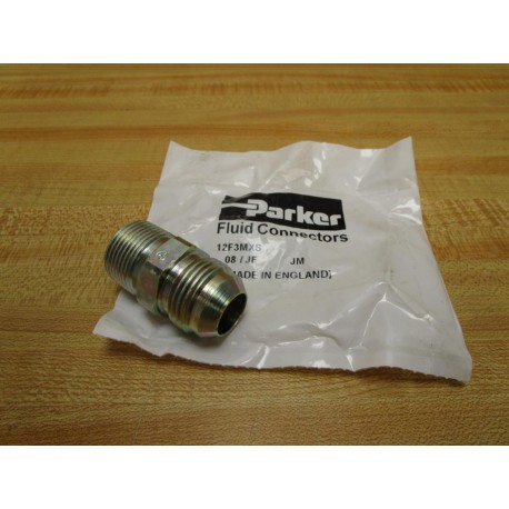 Parker 12F3MXS 34" Male Connector BSPT