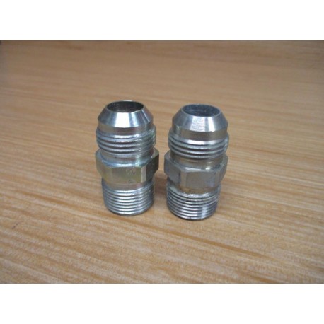 Parker 12F3MXS 34" Male Connector BSPT (Pack of 2) - Used