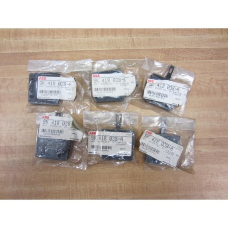 ABB SK 418 038-A Auxiliary Interlock SK418038A (Pack of 6)