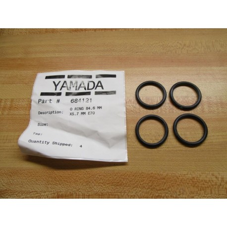 Yamada 684121 O-Ring (Pack of 4)