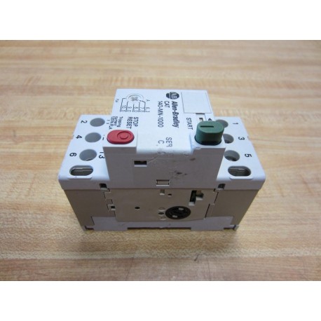 Allen Bradley 140-MN-1000 Starter 6.3-10A 140MN1000 Series C - Used
